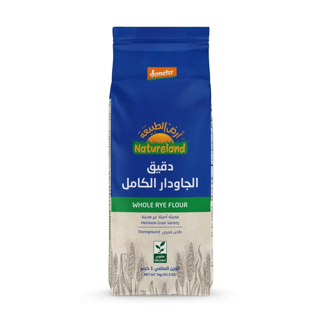 دقيق الجاودار الكامل عضوي